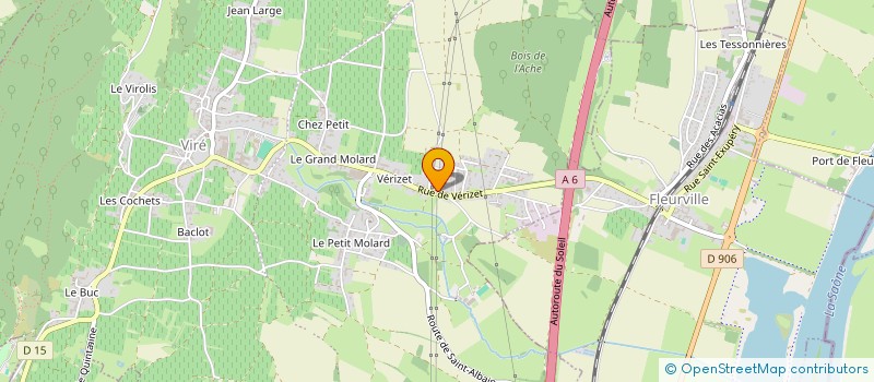 localisation de l'entreprise SOCIETE LE CHEVOT à VIRE