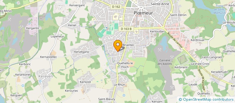 localisation de l'entreprise SOCIETE LE DORVEN  PLOEMEUR