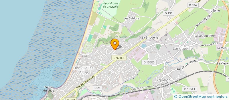 localisation de l'entreprise SOCIETE LE DOYEN  DONVILLE-LES-BAINS