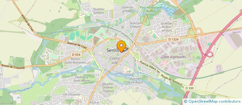 localisation de l'entreprise SOCIETE LE FUR à SENLIS