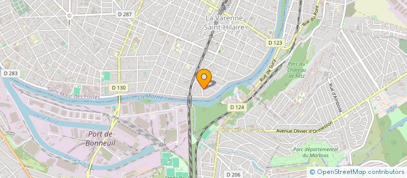 localisation de l'entreprise SOCIETE LE MAILLON à SAINT-MAUR-DES-FOSSES