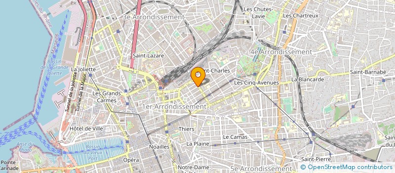 localisation de l'entreprise SOCIETE LE MARSEILLAIS L.I. à MARSEILLE