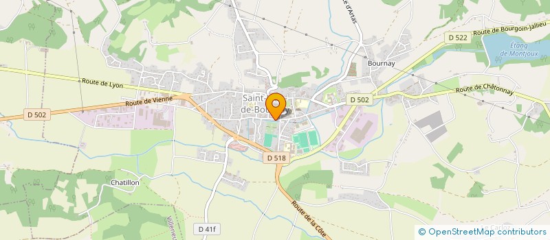 localisation de l'entreprise SOCIETE LE MONDE à SAINT-JEAN-DE-BOURNAY