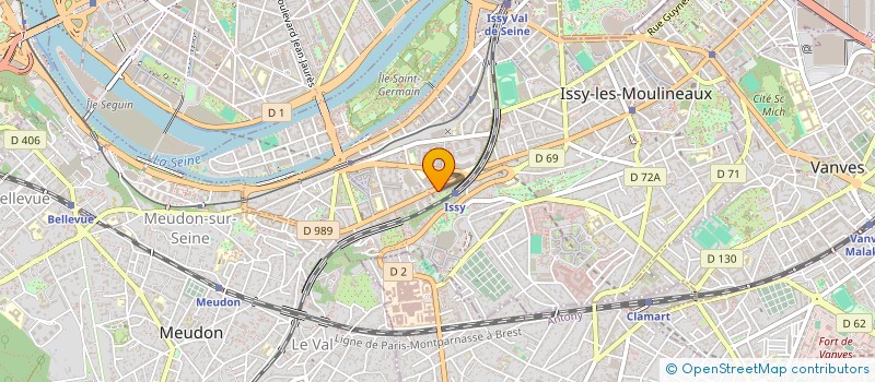 localisation de l'entreprise SOCIETE LE NETTOYAGE PROFESSIONNEL à ISSY-LES-MOULINEAUX