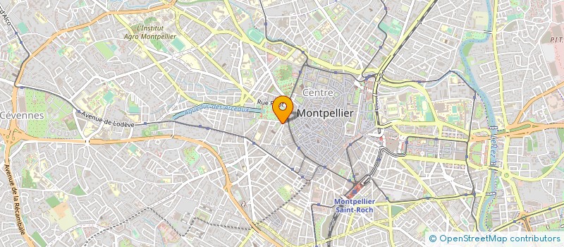 localisation de l'entreprise SOCIETE LE PEYROU à MONTPELLIER