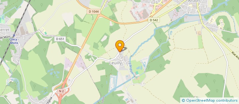 localisation de l'entreprise SOCIETE LE POTAGER EMERY à LAON