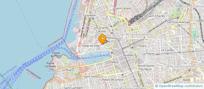 localisation de l'entreprise SOCIETE LE POTAGER PROVENCAL à MARSEILLE