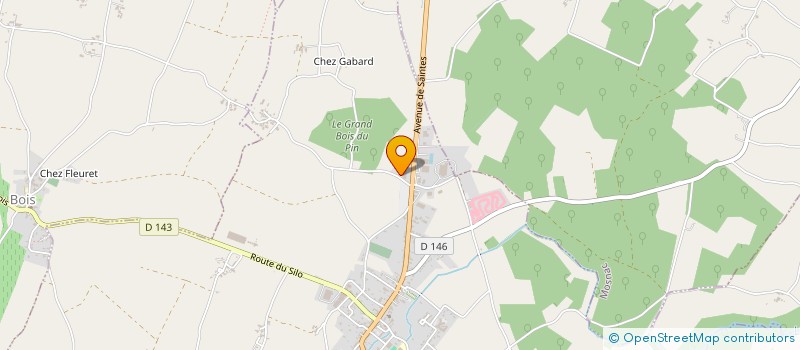 localisation de l'entreprise SOCIETE LE RELAIS DE SAINT GENIS à SAINT-GENIS-DE-SAINTONGE