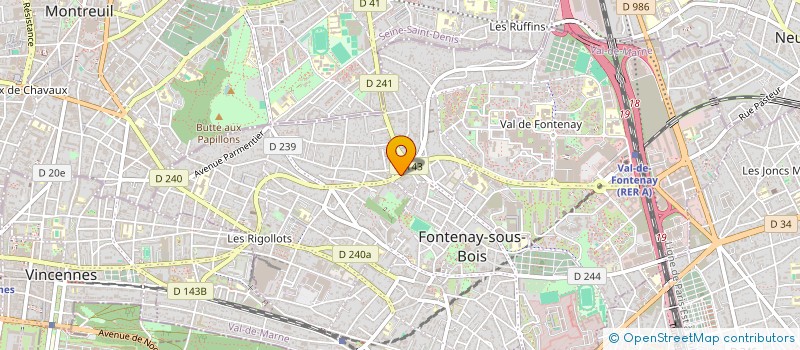 localisation de l'entreprise SOCIETE LE RELAIS DES NATIONS à FONTENAY-SOUS-BOIS