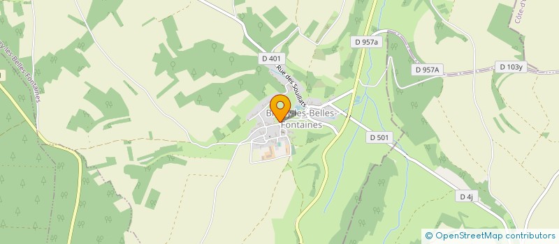 localisation de l'entreprise SOCIETE LE TURLOT  BIERRY-LES-BELLES-FONTAINES