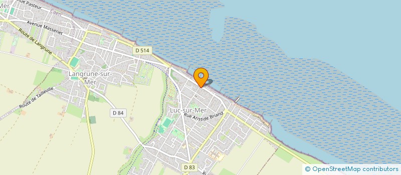 localisation de l'entreprise SOCIETE LEBATTEUR à LUC-SUR-MER