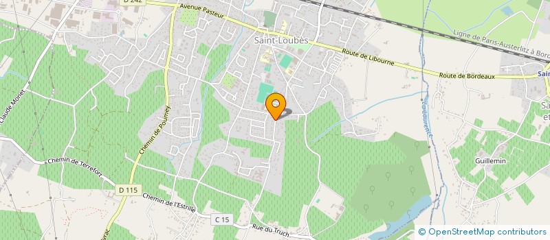 localisation de l'entreprise SOCIETE LEBRERO à SAINT-LOUBES