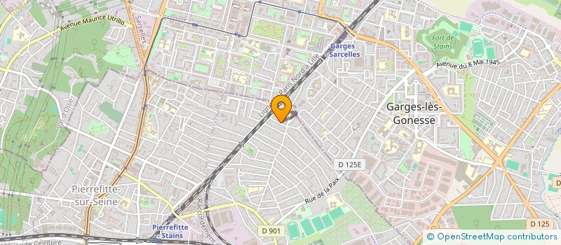 localisation de l'entreprise SOCIETE LEFEBVRE TAXIS à STAINS