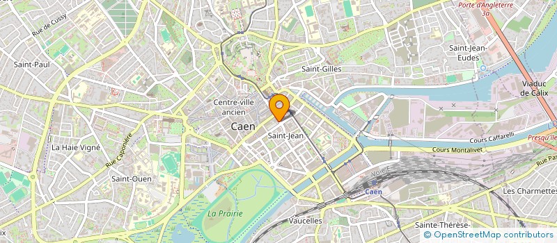 localisation de l'entreprise SOCIETE LEFORT à CAEN