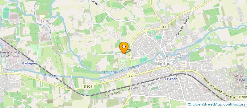 localisation de l'entreprise SOCIETE LEJANTOU  LE THOR