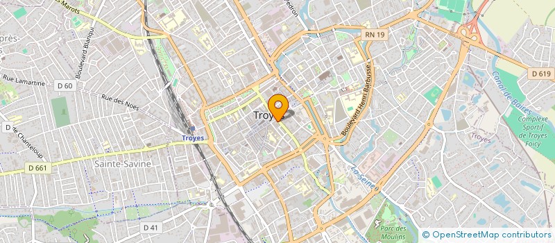 localisation de l'entreprise SOCIETE LENSOISE DE CONDUITE à TROYES