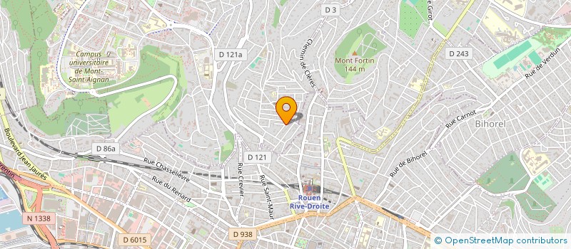 localisation de l'entreprise SOCIETE LEROUX à MONT-SAINT-AIGNAN