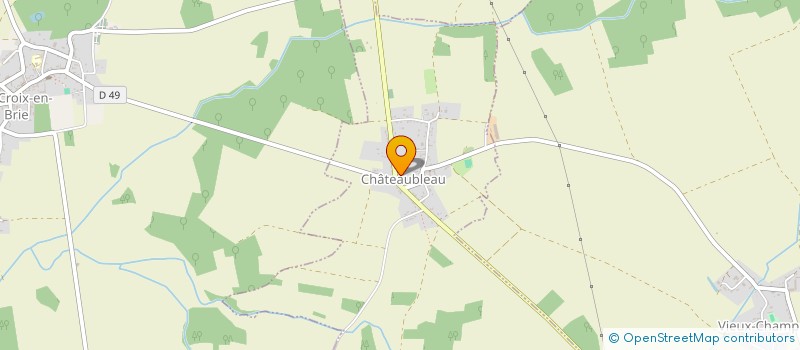 localisation de l'entreprise SOCIETE LEROUY ET FILLES  CHATEAUBLEAU