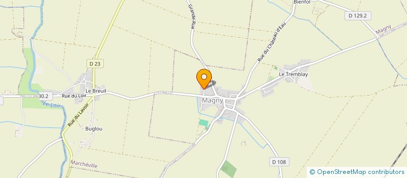localisation de l'entreprise SOCIETE LEROY ET FILS à MAGNY