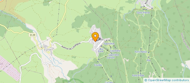 localisation de l'entreprise SOCIETE LES BALCONS DU CAMBRE D'AZE  EYNE