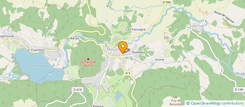 localisation de l'entreprise SOCIETE LES BEUL  MUROL