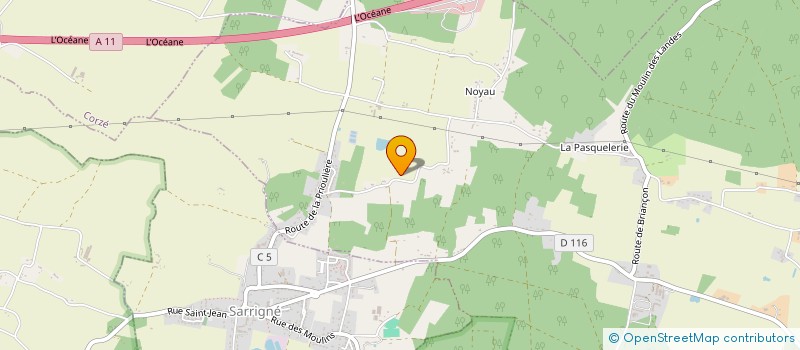 localisation de l'entreprise SOCIETE LES BONS LABOUREURS  MAZE-MILON