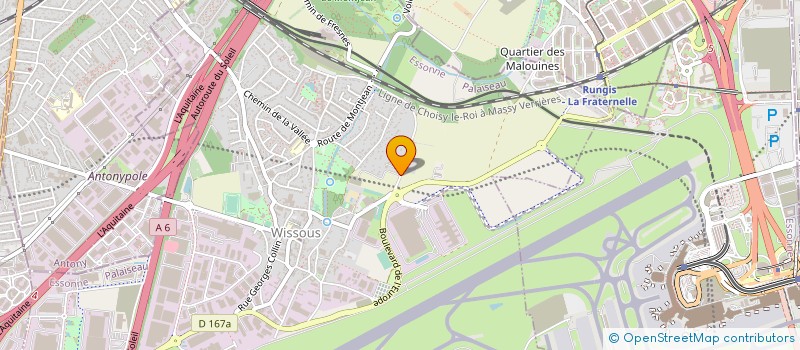 localisation de l'entreprise SOCIETE LES CHARPENTIERS FRANCAIS à WISSOUS