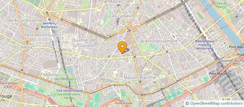 localisation de l'entreprise SOCIETE LES ECRINS  PARIS