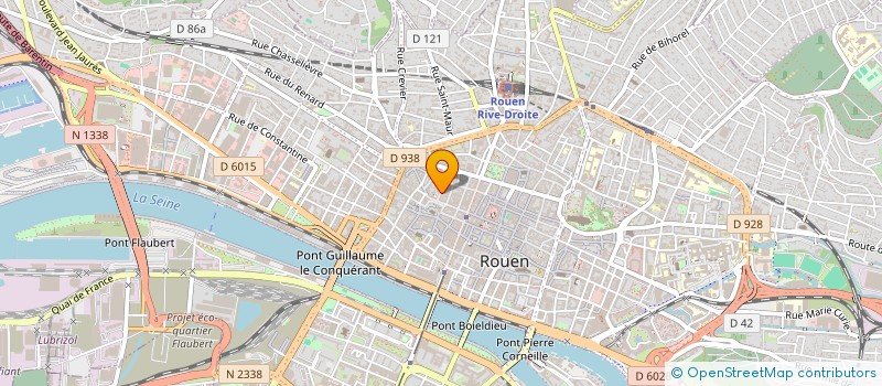 localisation de l'entreprise SOCIETE LES P'TITS BATEAUX  ROUEN