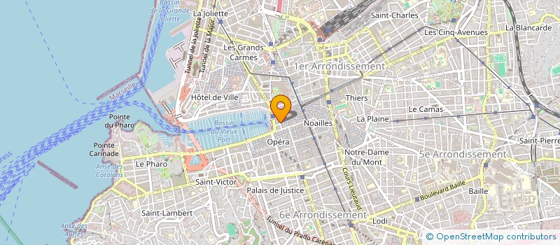 localisation de l'entreprise SOCIETE LES SAVEURS DE PROVENCES à MARSEILLE