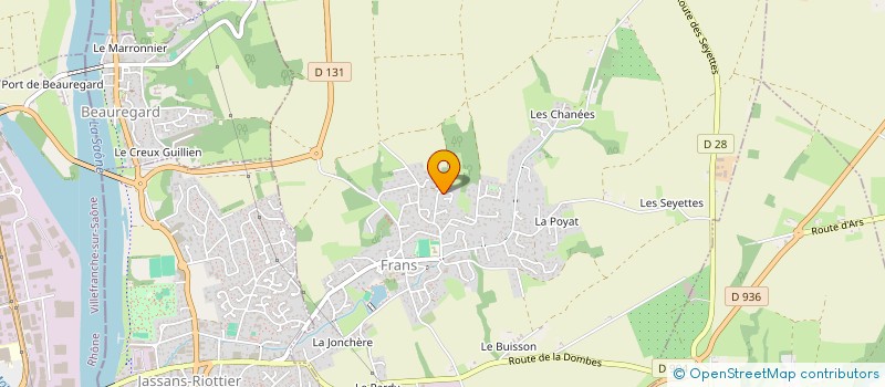 localisation de l'entreprise SOCIETE LES ZARIPPES à FRANS