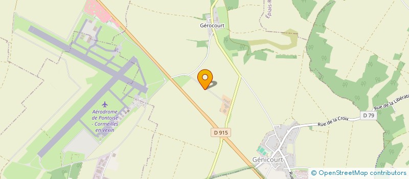 localisation de l'entreprise SOCIETE LETIERCE ET FILS à GENICOURT