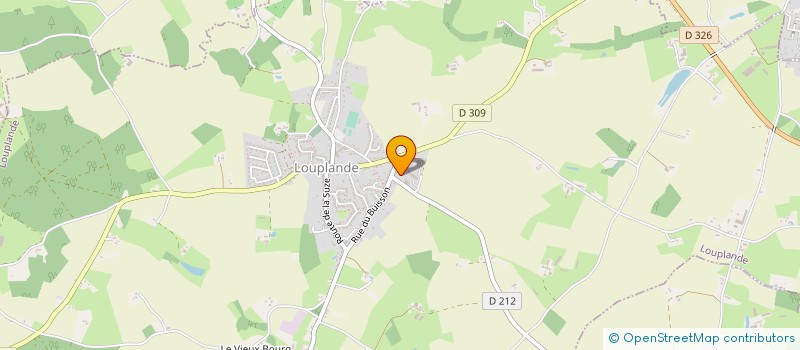 localisation de l'entreprise SOCIETE LEVEILLE à LOUPLANDE
