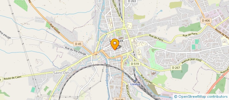 localisation de l'entreprise SOCIETE LEXOVIENNE D'HONFLEUR à LISIEUX