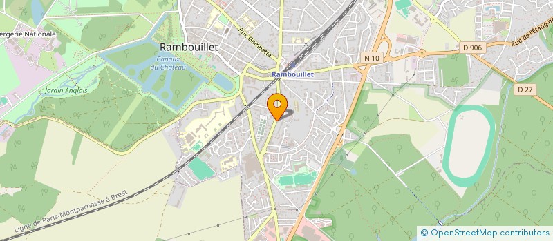 localisation de l'entreprise SOCIETE LEYGONIE BREANT à RAMBOUILLET