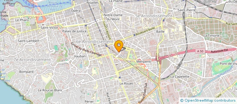 localisation de l'entreprise SOCIETE LIAISON CONSEILS  MARSEILLE