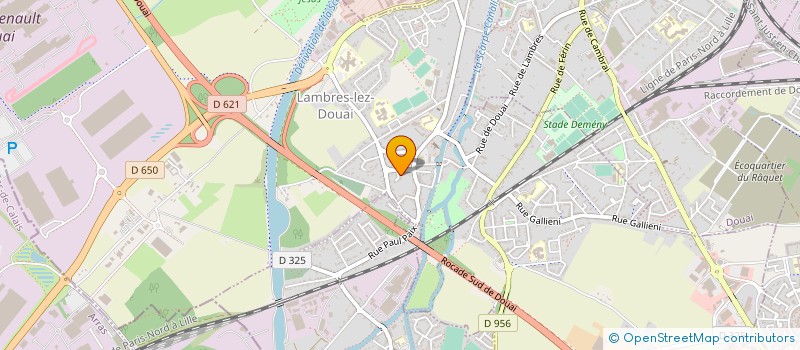 localisation de l'entreprise SOCIETE LIENS FRERES à LAMBRES-LEZ-DOUAI