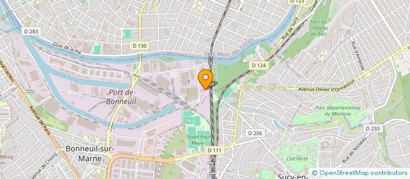 localisation de l'entreprise SOCIETE LILLA FRERES  BONNEUIL-SUR-MARNE