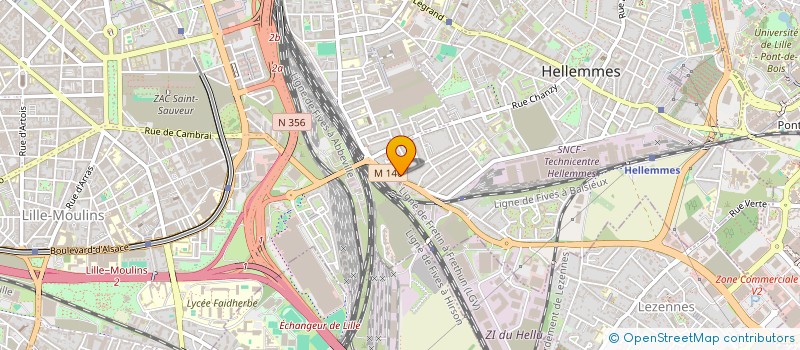 localisation de l'entreprise SOCIETE LILLOISE DE BATIMENT à LILLE
