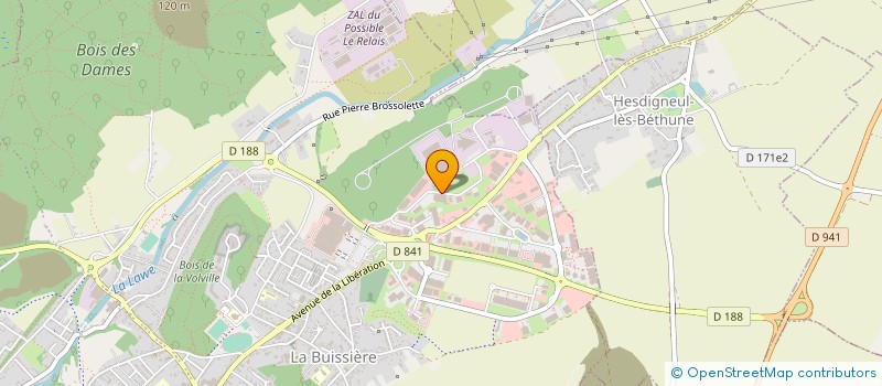 localisation de l'entreprise SOCIETE LILLOISE DE PARFUMERIE à BRUAY-LA-BUISSIERE