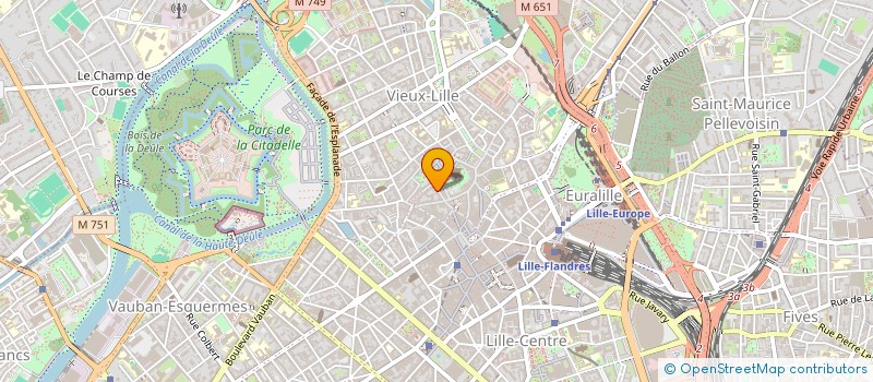 localisation de l'entreprise SOCIETE LILLOISE DE SALONS DE DEGUSTATION à LILLE