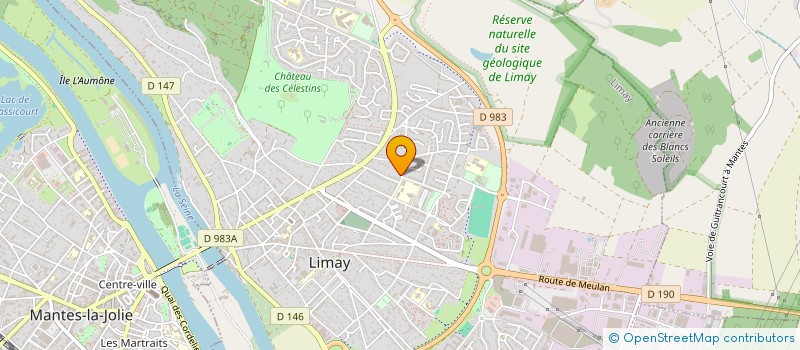 localisation de l'entreprise SOCIETE LIMAY COIFFURE  LIMAY