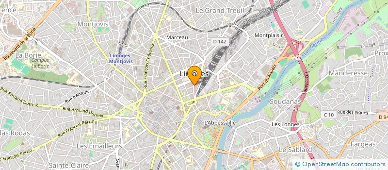 localisation de l'entreprise SOCIETE LIMOUSINE DE CONDITIONNEMENT à LIMOGES