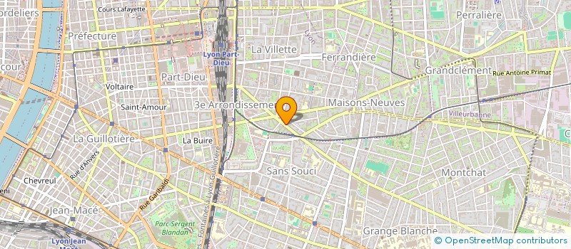 localisation de l'entreprise SOCIETE LINK COMPUTER DIFFUSION  LYON