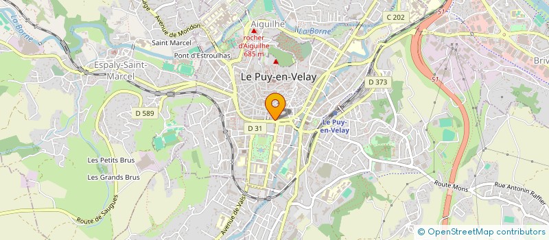localisation de l'entreprise SOCIETE LINOSSIER OPTIQUE SURDITE à LE PUY-EN-VELAY
