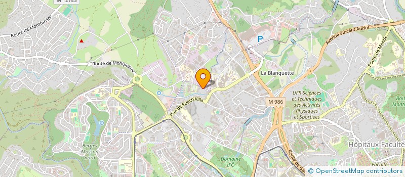 localisation de l'entreprise SOCIETE LITELEC à MONTPELLIER