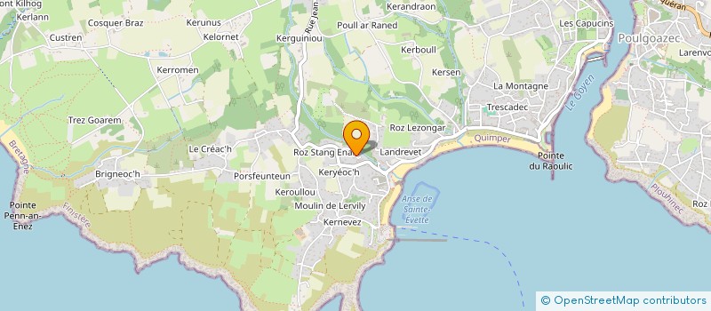 localisation de l'entreprise SOCIETE LITTERAIRE ET ARTISTIQUE DU CAP SIZUN  AUDIERNE