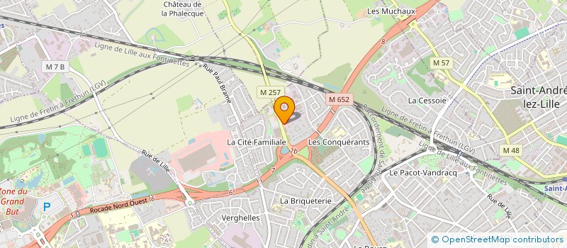 localisation de l'entreprise SOCIETE LITTORALE DE TRAVAUX INDUSTRIELS à LAMBERSART