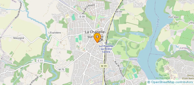 localisation de l'entreprise SOCIETE LJ à LA CHAPELLE-SUR-ERDRE