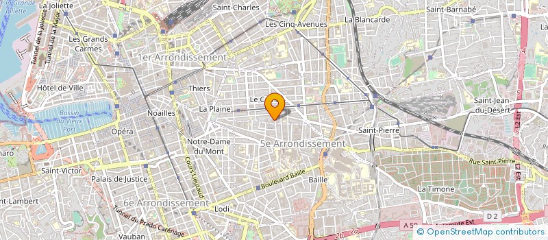 localisation de l'entreprise SOCIETE LO DA à MARSEILLE